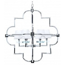 Подвесная люстра lumina deco baltimore ldp 8020-6 chr-wt